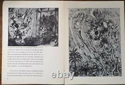 Marc Chagall Derrière Le Miroir N° 132 With 2 original lithographs 1962