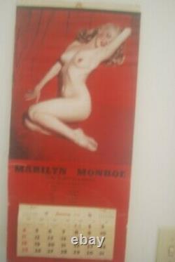 Marilyn Monroe Print. From 1953 First Playboy Edition. Callender Form