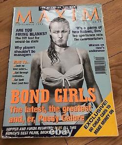 Maxim Magazine UK Issue 1, 2, 3, 4 & 5 May 1995 RARE First Edition Good Cond FHM