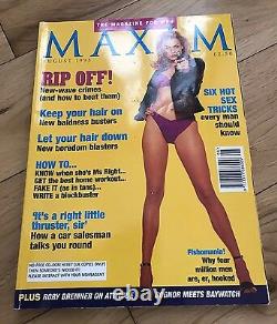 Maxim Magazine UK Issue 1, 2, 3, 4 & 5 May 1995 RARE First Edition V G Cond