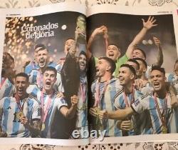 Messi World Cup 2022 Clarin Magazine Special Edition Argentina CHAMPIONS