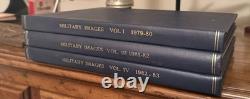 Military Images Magazine Volumes I-IV Beautifully hardbound 1979-1983 Four Books