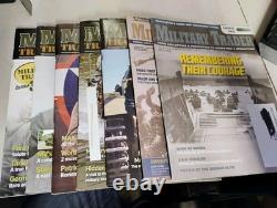 Military Trader Magazine Lot Of 35 Nice Condition Great Readers