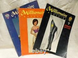 Millionaire Magazine March, May & August 1964