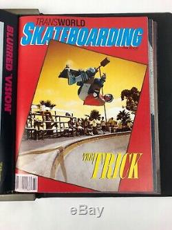 Mint Complete 1983 1984 1985 TransWorld Skateboarding Magazines Skateboard Skate