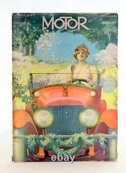 MoToR National Magazine Of Motoring April 1918 Vol XXX Howard Chandler Christy