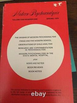 Modern Psychoanalysis Lot 25 SCARCE Issues Assorted Vintage 70s 80s 90s Journal