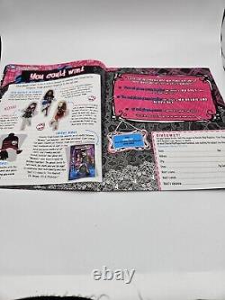 Monster High 1st Issue Edition 2012/2013 Posters Bookmark Insert intact GRAIL