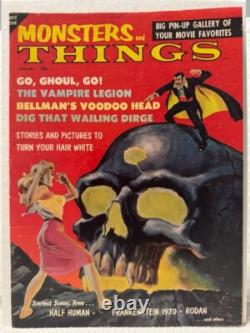 Monsters & Things #1 original Jan. 1959 NICE COPY Famous Monsters competitor