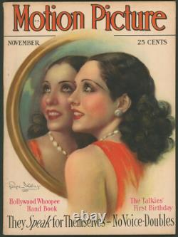 Motion Picture Magazine November 1929 Lupe VelezGreta GarboCarole Lombard