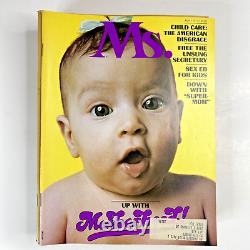 Ms. Magazine Lot of 10 September 1972 June 1973 #3-12 Gloria Steinem Feminism