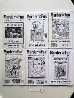 Murder Can Be Fun John Marr Near Complete Set Underground Punk Zine 20 issues