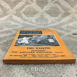 Mystic Magazine Ray Palmer Fire Walking Houdini Issue No 7 December 1954