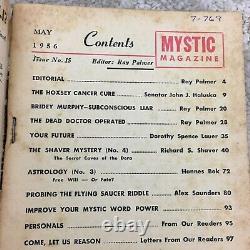 Mystic Magazine True Experiences Senator John J. Haluska Issue No 15 May 1956