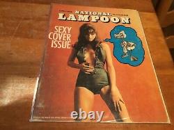 NATIONAL LAMPOON #1, 1970, FIRST ISSUE, Vintage Humor Mag