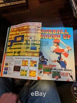 NINTENDO POWER Vol. 1 issue 1 (1988) all mailers and poster attached. Beautiful