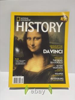 National Geographic History Magazine April May 2015 First Issue Da Vinci #1