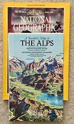 National Geographic June 1985 Monthly Issues withSupp LIKE NEW MINT CONDITION