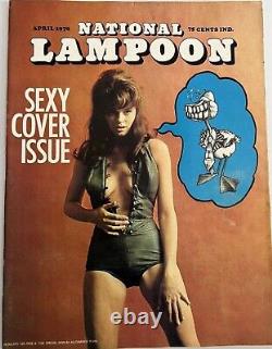 National Lampoon Magazine April 1970 1st Issue