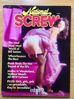 National Screw Magazine, Vol. 1, No. 1, Nov. 1976, Premier Issue! (Scarce)