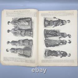 New York Fashion Bazar Magazine No. 36 Oct, 1882 George Munro With Color Plate