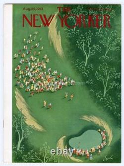 New Yorker magazine August 29 1953 golf Vladimir Nabokov Charles Addams VF