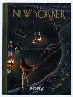 New Yorker magazine June 26 1948 Shirley Jackson The Lottery 1st edition FINE VF