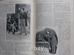 Newspapers The Strand Magazine 1891 to 1896 Sherlock Holmes rare