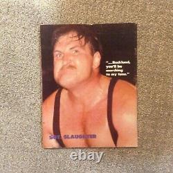 Nice WWF Victory Wrestling Magazine. 1983. First Edition. Wwe