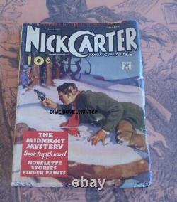 Nick Carter Detective Magazine January 1935 Pulp Dime Novel Character