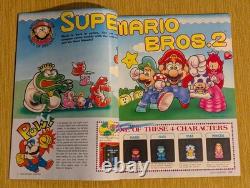 Nintendo Power #1 1988 Complete With Poster & All Inserts Mario Zelda