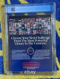 Nintendo Power #1 CGC 3.0 Super Mario Bros Magazine 1988 First Issue with Poster