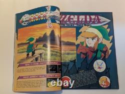 Nintendo Power #1 First Issue July/August 1988 Attached Poster & All Inserts