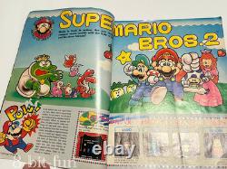 Nintendo Power #1 First Issue July/August 1988 Complete with Poster & All Inserts