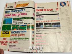 Nintendo Power #1 First Issue July/August 1988 Complete with Poster & All Inserts