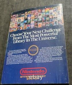 Nintendo Power Issue 1 Magazine With Poster and Inserts 1st Super Mario 2 1988