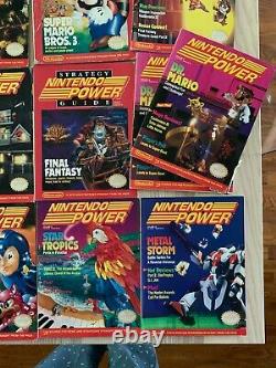 Nintendo Power Magazine 1-31 + Fun Club News Lot Official Player's Guide, more