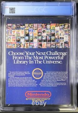 Nintendo Power Magazine # 1 CGC 7.0 White Pages FREE SAMPLE COPY EDITION
