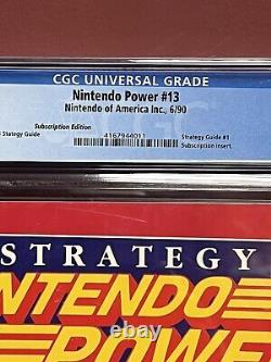 Nintendo Power Magazine #13 CGC 9.6 Super Mario Bros 3 SMB3 Strategy Guide (Sub)