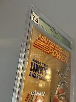 Nintendo Power Magazine 50 1993 Zelda Link's Awakening Graded CGC 7.5