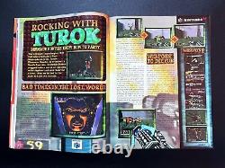 Nintendo Power Magazine # 88 1996 Super Mario 64 N64 Debut Turok Poster Rare NEW