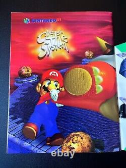 Nintendo Power Magazine # 88 1996 Super Mario 64 N64 Debut Turok Poster Rare NEW