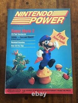 Nintendo Power Magazine First Issue July/Aug 1988 Volume 1 With Poster & Mailers