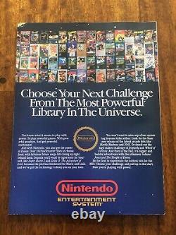 Nintendo Power Magazine First Issue July/Aug 1988 Volume 1 With Poster & Mailers