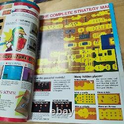 Nintendo Power Magazine Issue 1 July/August 1988 Super Mario 2 Contra Zelda Map