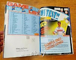Nintendo Power Magazine Issue #1 Premiere Issue 1988 Earliest version NICE RARE