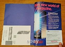 Nintendo Power Magazine Issue #1 Premiere Issue 1988 Earliest version NICE RARE