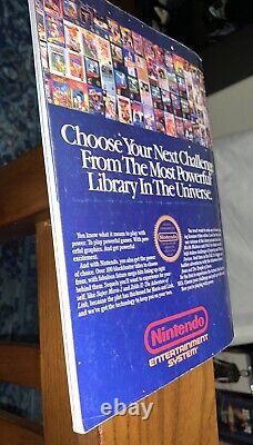Nintendo Power Magazine Issue 1 Super Mario 2 1988 With Original Poster