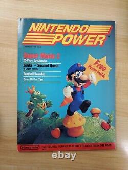Nintendo Power Magazine Issue Number 1 July/August 1988 Zelda Map Insert