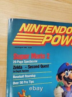Nintendo Power Magazine Issue Number 1 July/August 1988 Zelda Map Insert